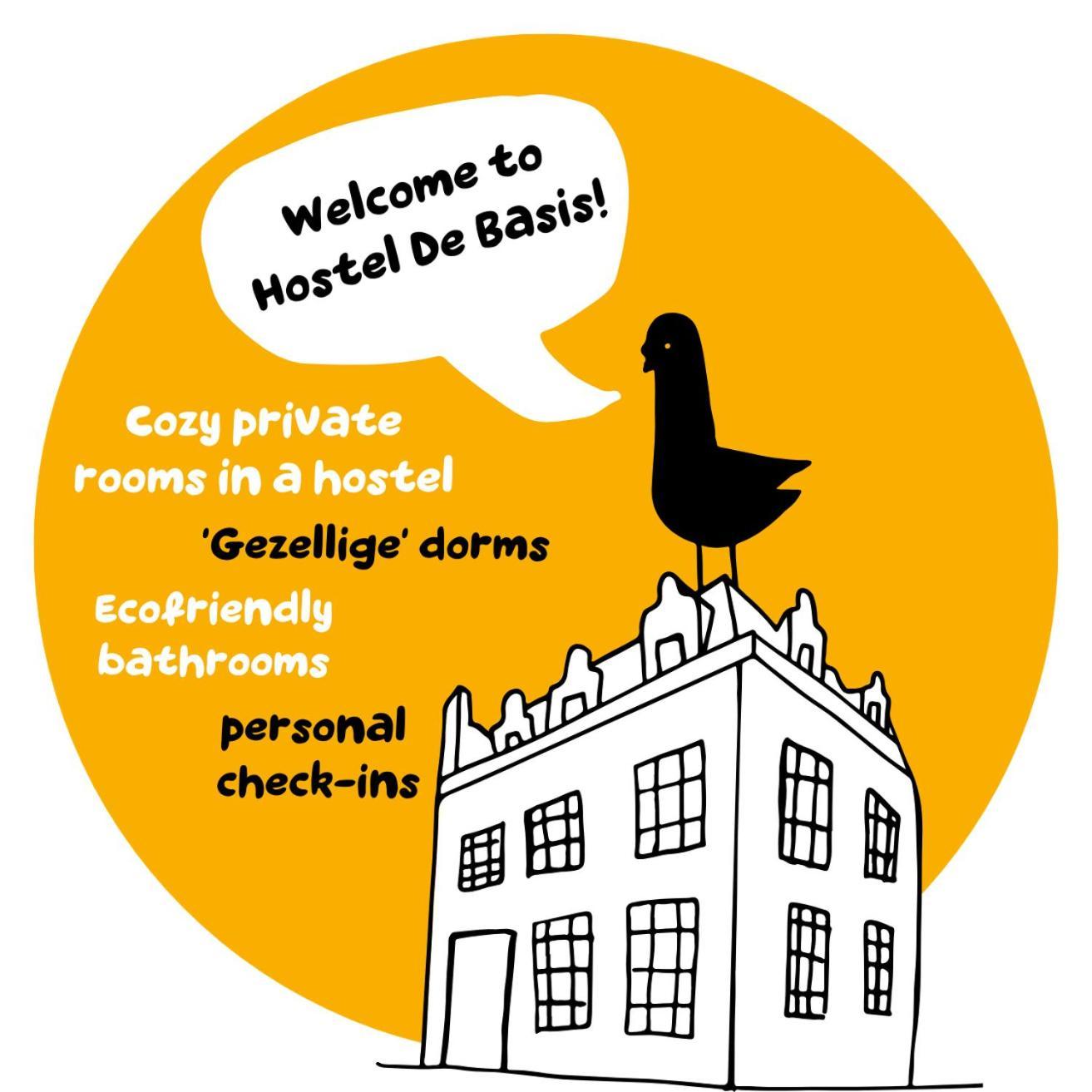 Hostel & Bar De Basis Zwolle  Eksteriør bilde